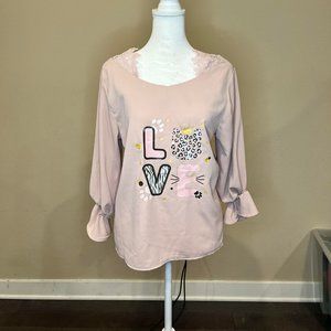 BZD Studio - Pink Blouse - Size S